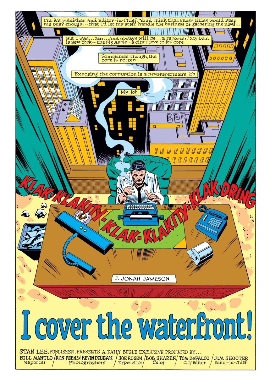 FourColorPulp's tweet image. PPtSSM 80 is perhaps the best issue of the series so far - a noir investigative mystery starring J. Jonah Jameson. Spider-Man haunts the story, remaining in the background, silently everpresent. I loved this one. Please do yourself a favor and pick it up!