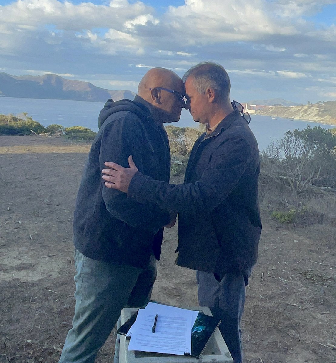 Pictured here is Rikirangi Gage, CEO of Te Rūnanga o te Whānau, and Beau Perry, CEO of Blue Evolution, formalize their partnership with a Hongi, which symbolizes shared trust and commitment. 

Learn about this partnership: blueevolution.com/blog/blue-evol…

#seaweed #seaweedfarm