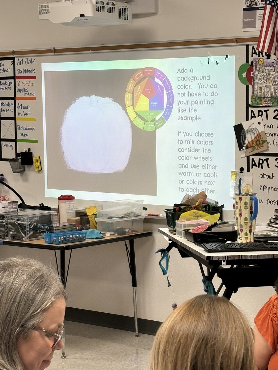 MausMS's tweet photo. Mrs. Treadwell is truly an #FISDAllstar!!! Providing October SEL for the staff AFTER teaching all day!! #Going4Gold! https://t.co/Keydzxgotv