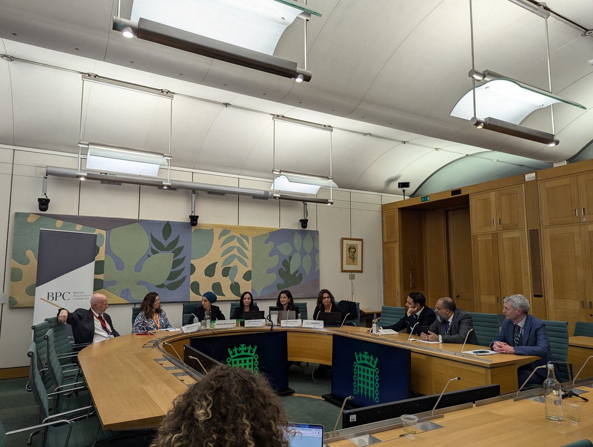 aditimadhura's tweet photo. Thank you to @Abtisam_Mohamed, @BritPalCommitt &amp; @GAPS_Network for this vital event, and a heartfelt thank you to @WclacPalestine for briefing Parliamentarians on the daily experience and specific needs of women and girls in the Gaza Strip and West Bank. https://t.co/Peadl86UuB