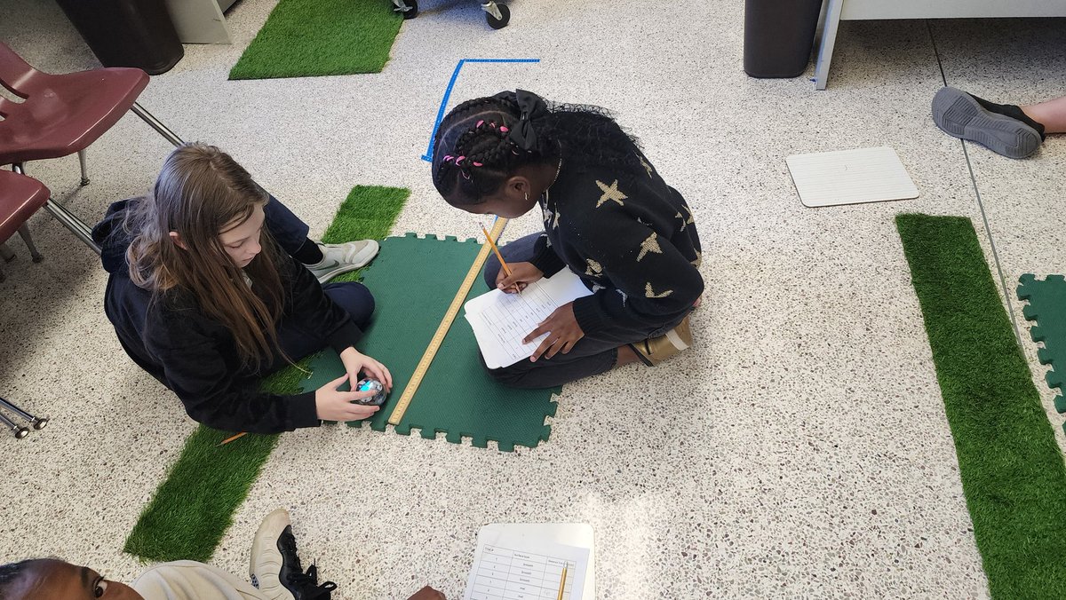 Jeanne Dodd (@jdoddvb) on Twitter photo 5th graders in <a href="/h_johnso5/">Holly Johnson</a> class use <a href="/Sphero/">Sphero</a> bolts to find out how friction on different surfaces affects the distance the sphero will roll. Spheros make it easy to set up constant speeds and time. <a href="/ppalsuter/">Lisa Suter</a> <a href="/TallwoodElem/">Tallwood Elementary</a> #vbschools #vbits 5th graders in <a href="/h_johnso5/">Holly Johnson</a> class use <a href="/Sphero/">Sphero</a> bolts to find out how friction on different surfaces affects the distance the sphero will roll. Spheros make it easy to set up constant speeds and time. <a href="/ppalsuter/">Lisa Suter</a> <a href="/TallwoodElem/">Tallwood Elementary</a> #vbschools #vbits
