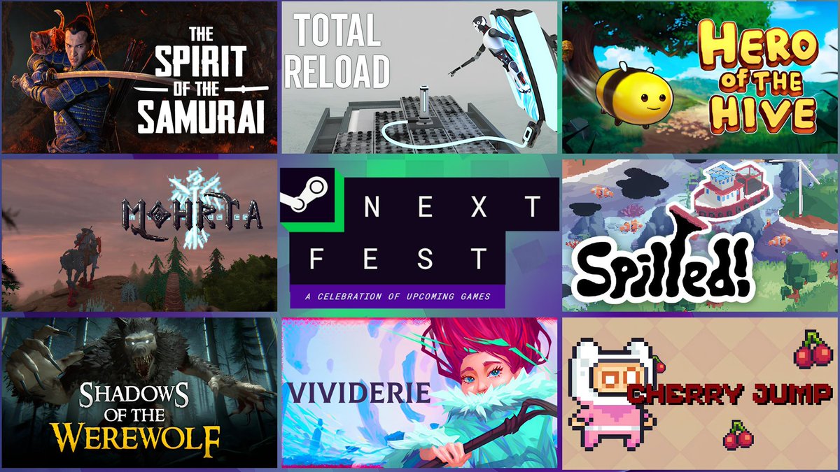 🎮STEAM NEXT FEST STREAM🎮
There are lots of games to cover so I hope I can get to them all! 
Check out today's games in the thread below!
#SteamNextFest #indiegame 
We'll be playing them live on Twitch &amp; YT
twitch.tv/plabs_
youtube.com/watch?v=nMcHrS…