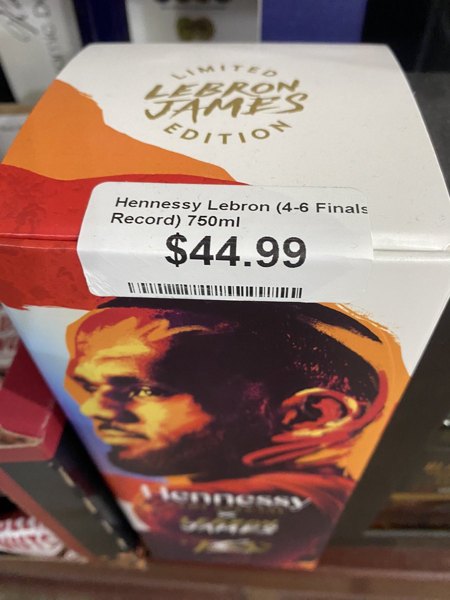 Did you see these New <a href="/KingJames/">LeBron James</a> Hennessy bottles? <a href="/BarstoolBigCat/">Big Cat</a>