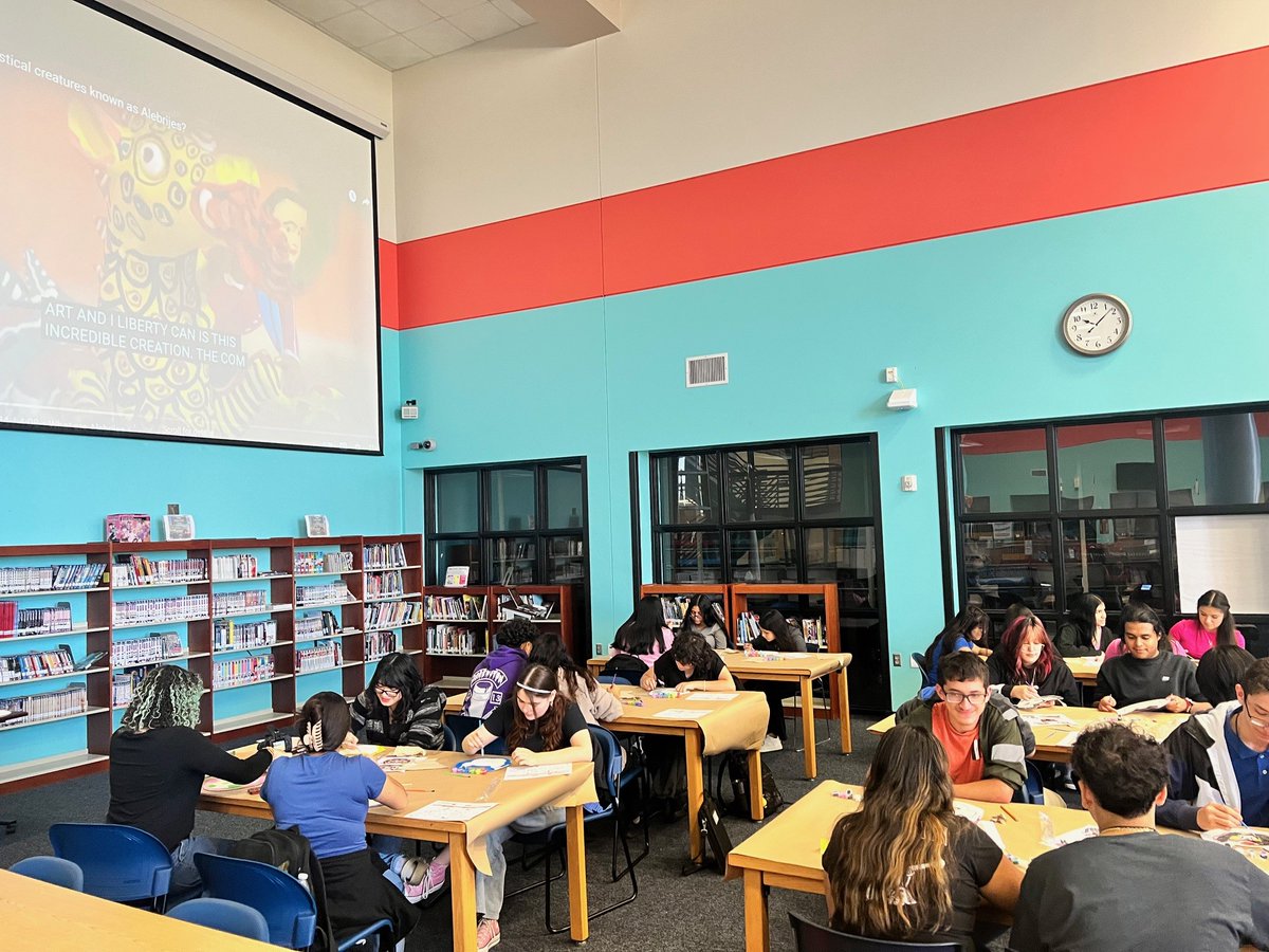 Chavez Lobo Library tweet media