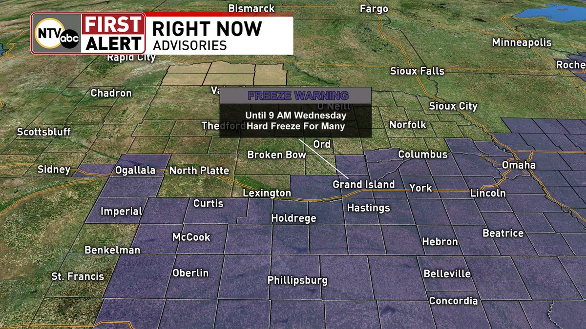 10/15/24 4:07 PM

A little brisk out there today with 4 PM temps in the 50s and east winds gusting over 20 mph. Cold temps tonight as many will see their first hard freeze of the fall season. Freeze warnings will be in effect.