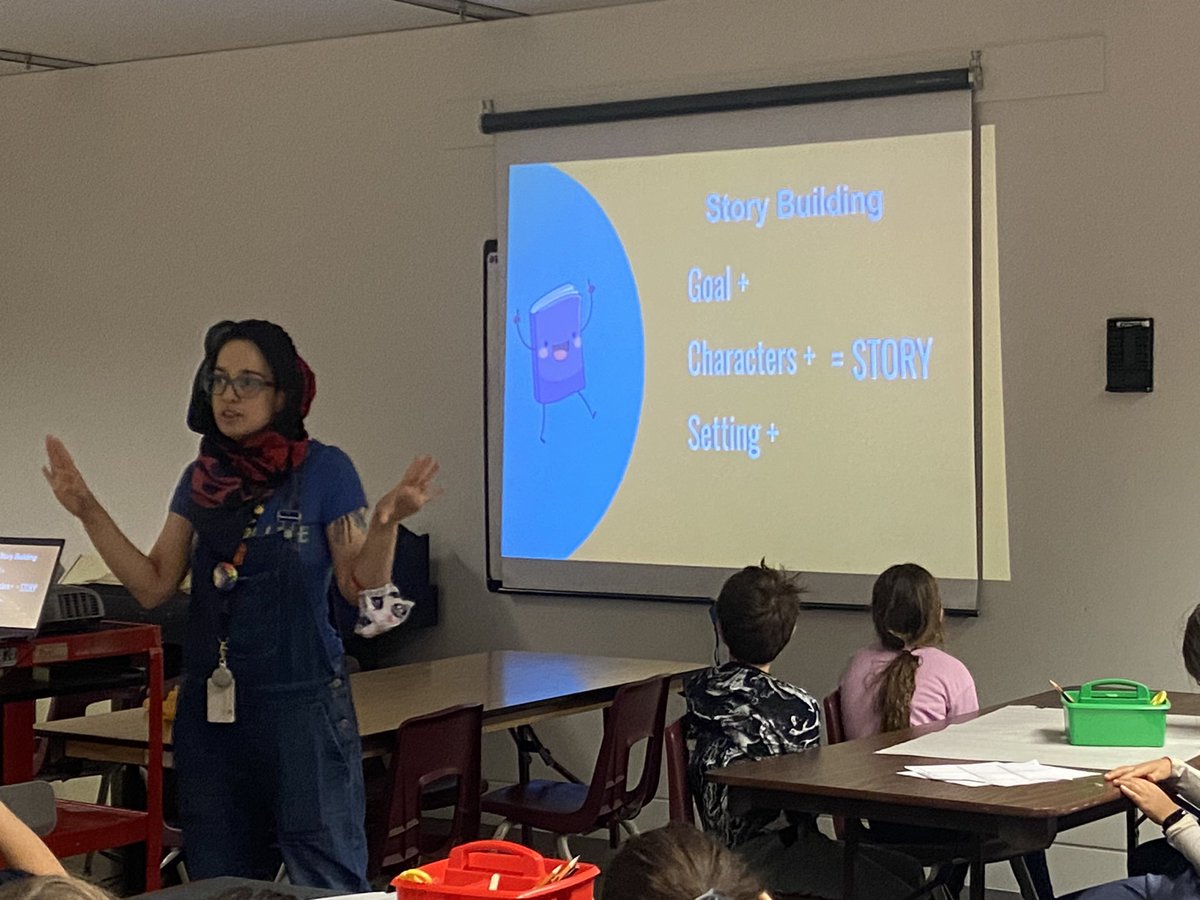 McM_MsT's tweet photo. #hacktheROM Thank you for guiding students thru digital storytelling / storyboarding using paper prototypes before creating in their format of choice (@scratch)
Indigenous Digital Learning Program #ROMlearning @ROMtoronto @UbisoftToronto
1/3 https://t.co/zXnwFYQRmw