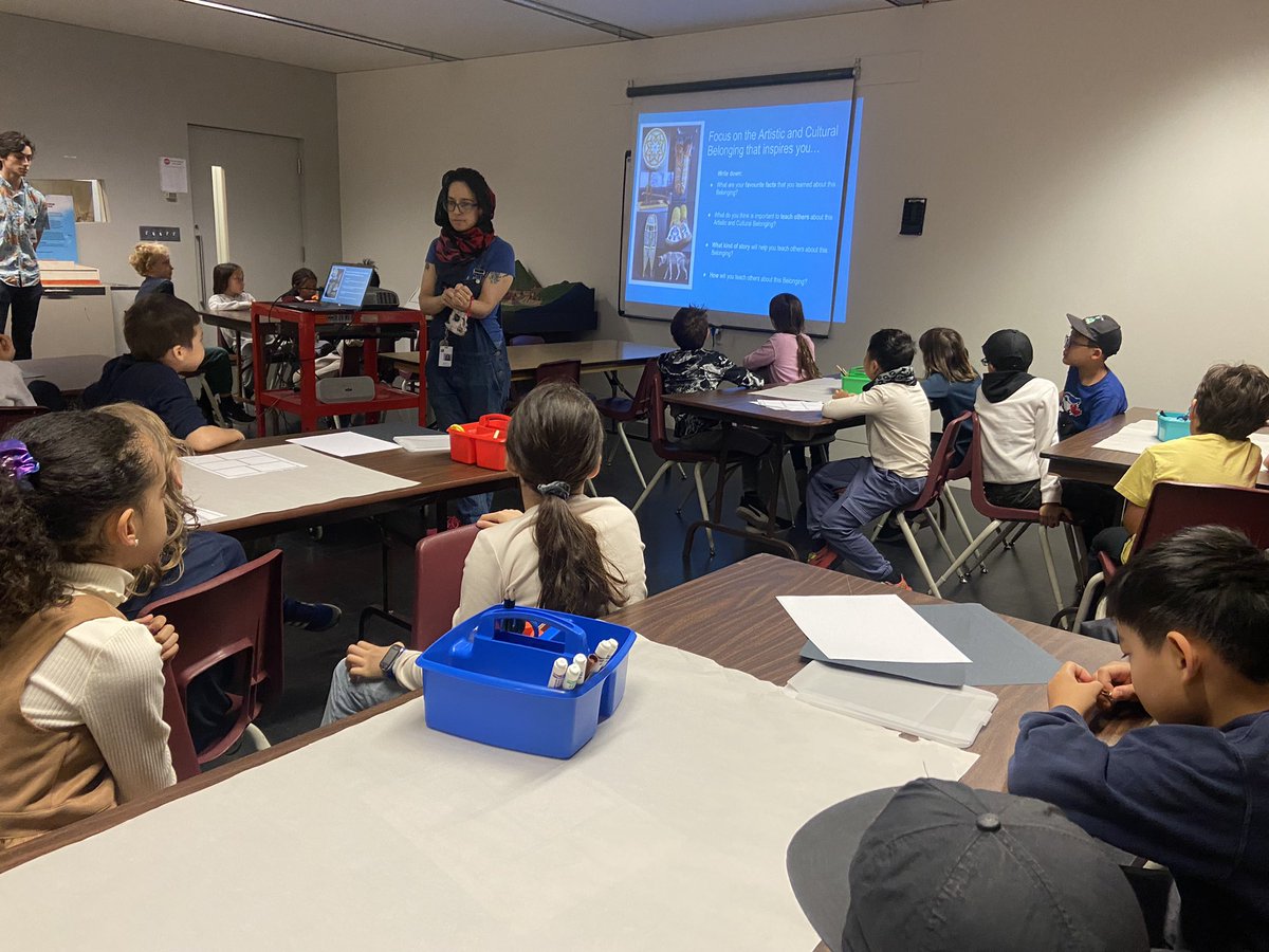 McM_MsT's tweet photo. #hacktheROM Thank you for guiding students thru digital storytelling / storyboarding using paper prototypes before creating in their format of choice (@scratch)
Indigenous Digital Learning Program #ROMlearning @ROMtoronto @UbisoftToronto
1/3 https://t.co/zXnwFYQRmw