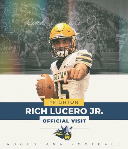 Rich Lucero Jr. (@qbrichlucero15) on Twitter photo I had an amazing experience on my Official Visit <a href="/AugieFB/">Augustana Football</a> ! Thankful for the hospitality and the opportunity. <a href="/CoachOJ_/">Jerry Olszewski</a> <a href="/CoachCBrink/">Casey Brink</a> <a href="/Husky_Football7/">HamiltonHuskyFootball</a> I had an amazing experience on my Official Visit <a href="/AugieFB/">Augustana Football</a> ! Thankful for the hospitality and the opportunity. <a href="/CoachOJ_/">Jerry Olszewski</a> <a href="/CoachCBrink/">Casey Brink</a> <a href="/Husky_Football7/">HamiltonHuskyFootball</a>
