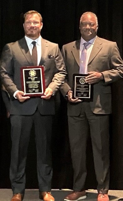 Two Deputies Recognized during the Oklahoma Sheriffs Association's Annual Conference ocv.im/MaliEdC