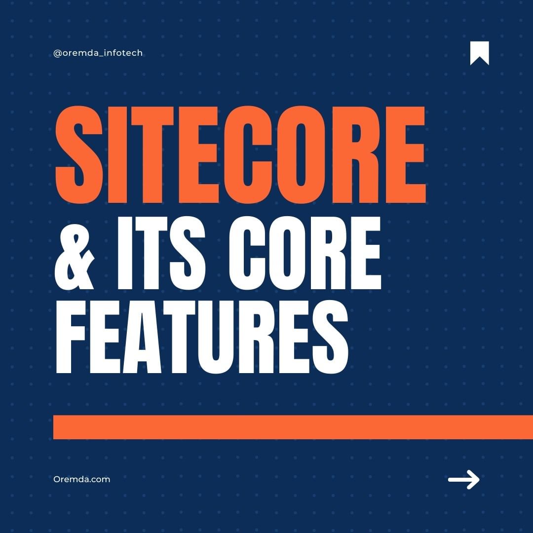 oremda_infotech's tweet photo. Unlock personalized experiences with Sitecore! 🚀 Transform your digital strategy and engage your audience like never before. Book your free demo today! 🌐 #Sitecore #DigitalTransformation #Oremda https://t.co/oC72tK6rcL