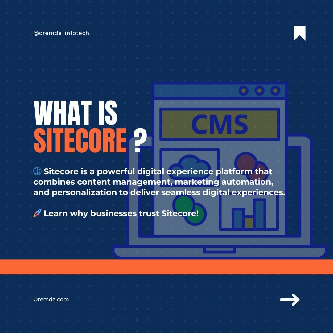 oremda_infotech's tweet photo. Unlock personalized experiences with Sitecore! 🚀 Transform your digital strategy and engage your audience like never before. Book your free demo today! 🌐 #Sitecore #DigitalTransformation #Oremda https://t.co/oC72tK6rcL
