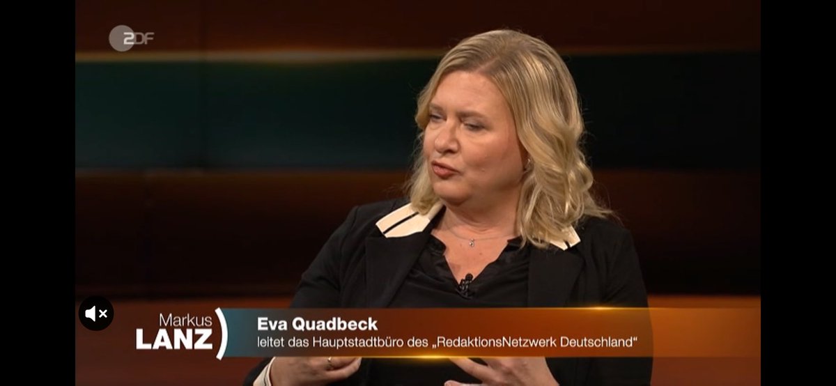 kinra's tweet photo. Offen verfassungsfeindlich: @EvaQuadbeck fordert bei @Markus__Lanz völlig sinnbefreit die Einführung der als verfassungswidrig beschiedenen #Vorratsdatenspeicherung wegen „#Messerstechereien“ 🙈 https://t.co/qizumMJ4Wt