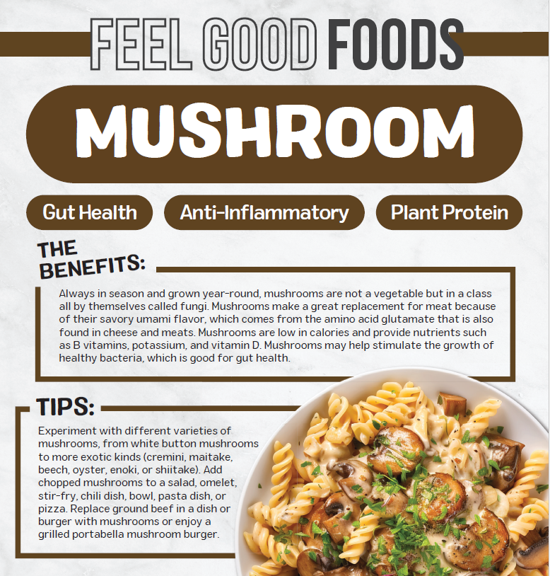 barons_dining's tweet photo. It's #NationalMushroomDay! Look at the many benefits of adding mushrooms to your plate. https://t.co/2iEGaPG6x1