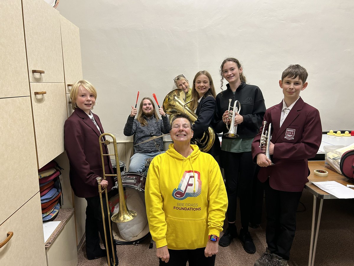 Great trip to Tebay this evening - some fantastic music making going on up there with T-Brass!