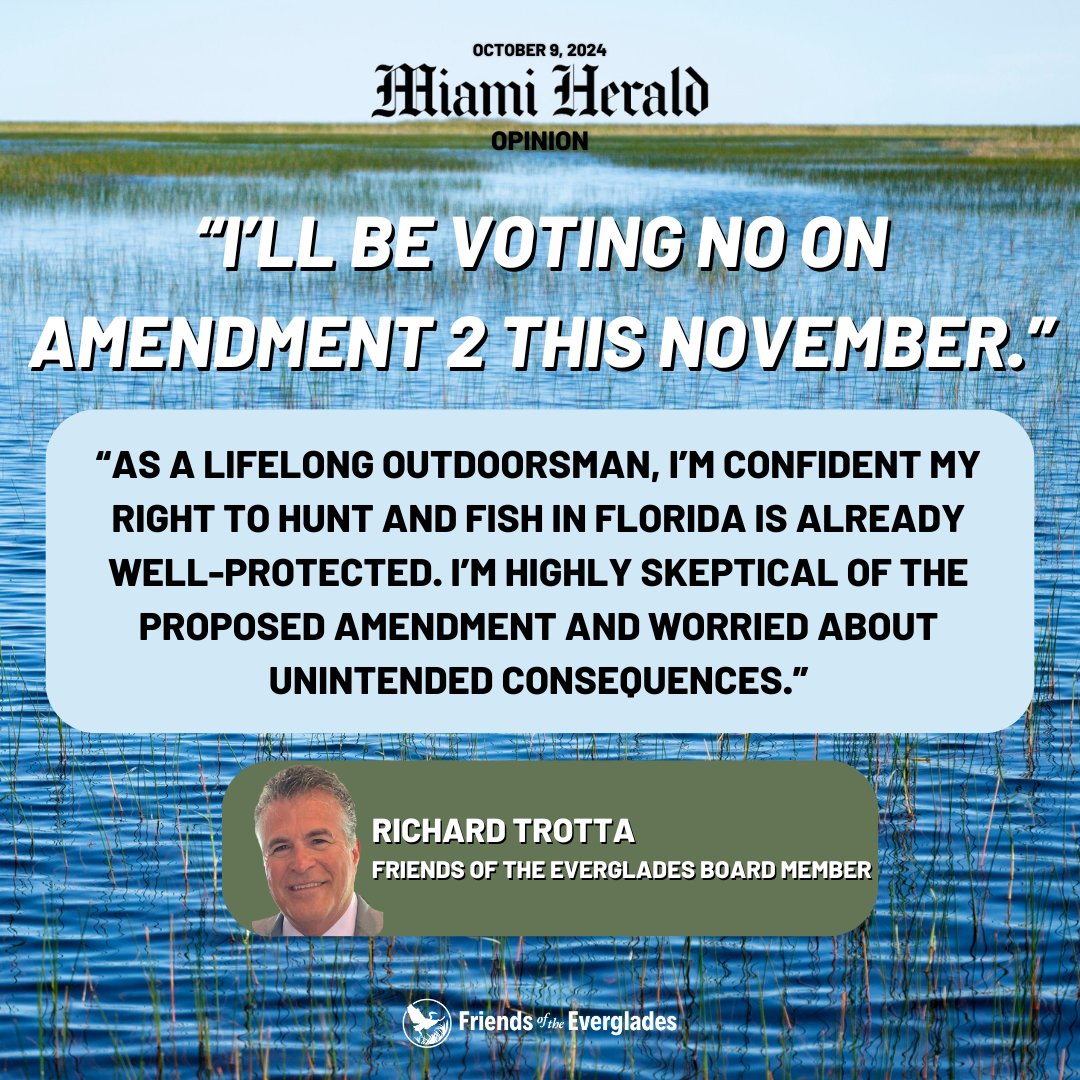 We oppose Amendment 2 because:

❌ There’s no need for this amendment to the Florida Constitution.
❌ The amendment is not based on science.
❌ It could have unintended consequences.
❌ It’s driven by special interests.
❌ It could threaten private property rights.