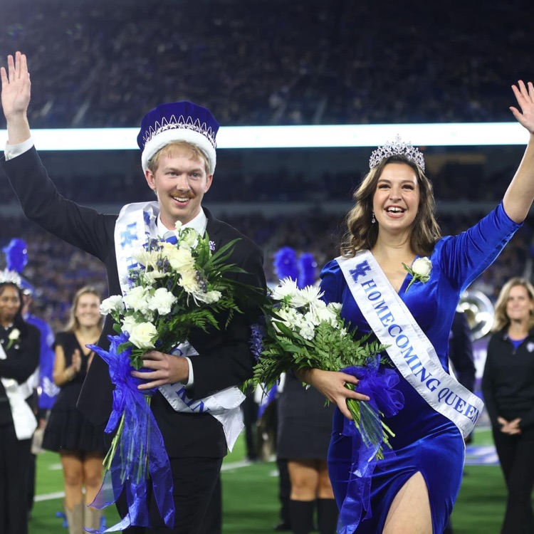 Congratulations to Marshall County graduate Ethan Morgan on being crowned UK Homecoming King!