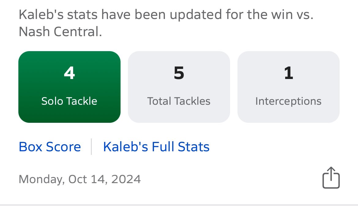Kaleb staton (@kalebstaton5) on Twitter photo coaches get at me ! i can play nickel, safety & corner. get the job done on special teams also !
hudl.com/video/3/163733…
<a href="/CoachMurph_9/">Larry Murphy Jr</a> <a href="/CoachRidings/">Mike Ridings</a> <a href="/COACHMO54/">Coach Morris</a> @CoachMattNCCU <a href="/CoachMattLeone/">Matt Leone</a> <a href="/CoachEAmoako/">Eric Amoako</a> coaches get at me ! i can play nickel, safety & corner. get the job done on special teams also !
hudl.com/video/3/163733…
<a href="/CoachMurph_9/">Larry Murphy Jr</a> <a href="/CoachRidings/">Mike Ridings</a> <a href="/COACHMO54/">Coach Morris</a> @CoachMattNCCU <a href="/CoachMattLeone/">Matt Leone</a> <a href="/CoachEAmoako/">Eric Amoako</a>