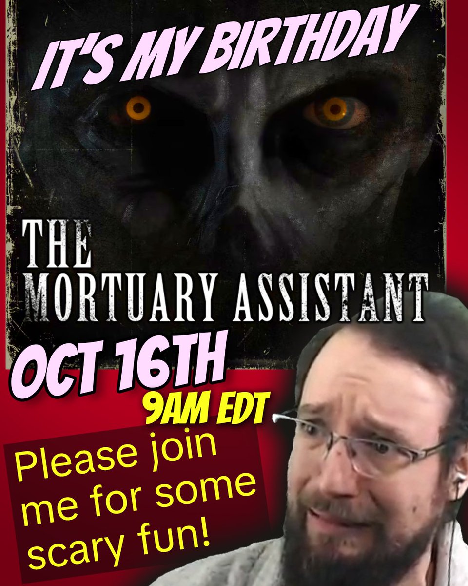 Tomorrow is my birthday and I will get scared out of my mind. Please keep me company 👉👈