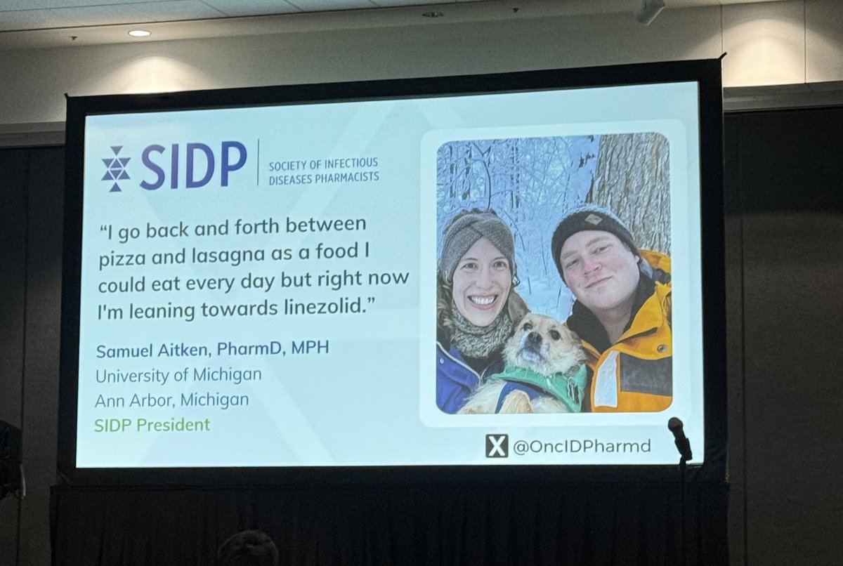 Incredible quote. #ThatsMyPresident <a href="/OncIDPharmd/">Sam Aitken</a> <a href="/SIDPharm/">SIDP</a> #SIDP2024