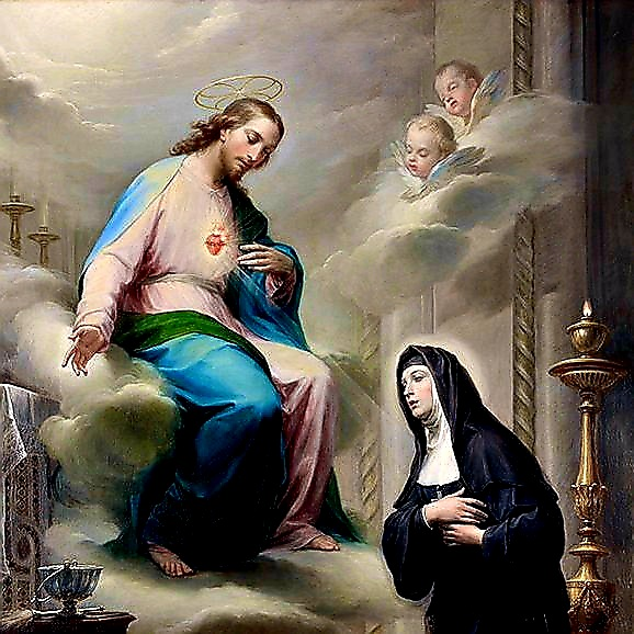 javroh's tweet photo. "Cuando uno ama, todo habla de #amor.
Hasta nuestros trabajos que requieren nuestra total atención
pueden ser un testimonio de nuestro amor."
Sta. Margarita Mª de #Alacoque (🇫🇷 1647-90) #16Oct https://t.co/jFYqSNcShf