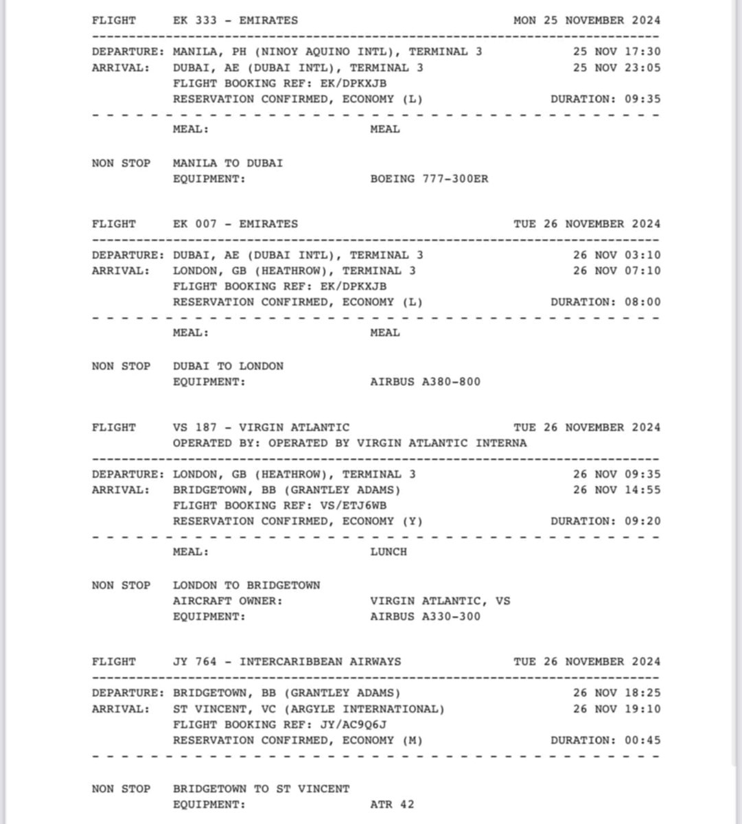 Chard_And_Shoot's tweet photo. @VirginAtlantic I'm a Philippine passport holder. Can you confirm if I'll be required to have a UK transit visa with the sample itinerary below: https://t.co/zWW1nr23ig