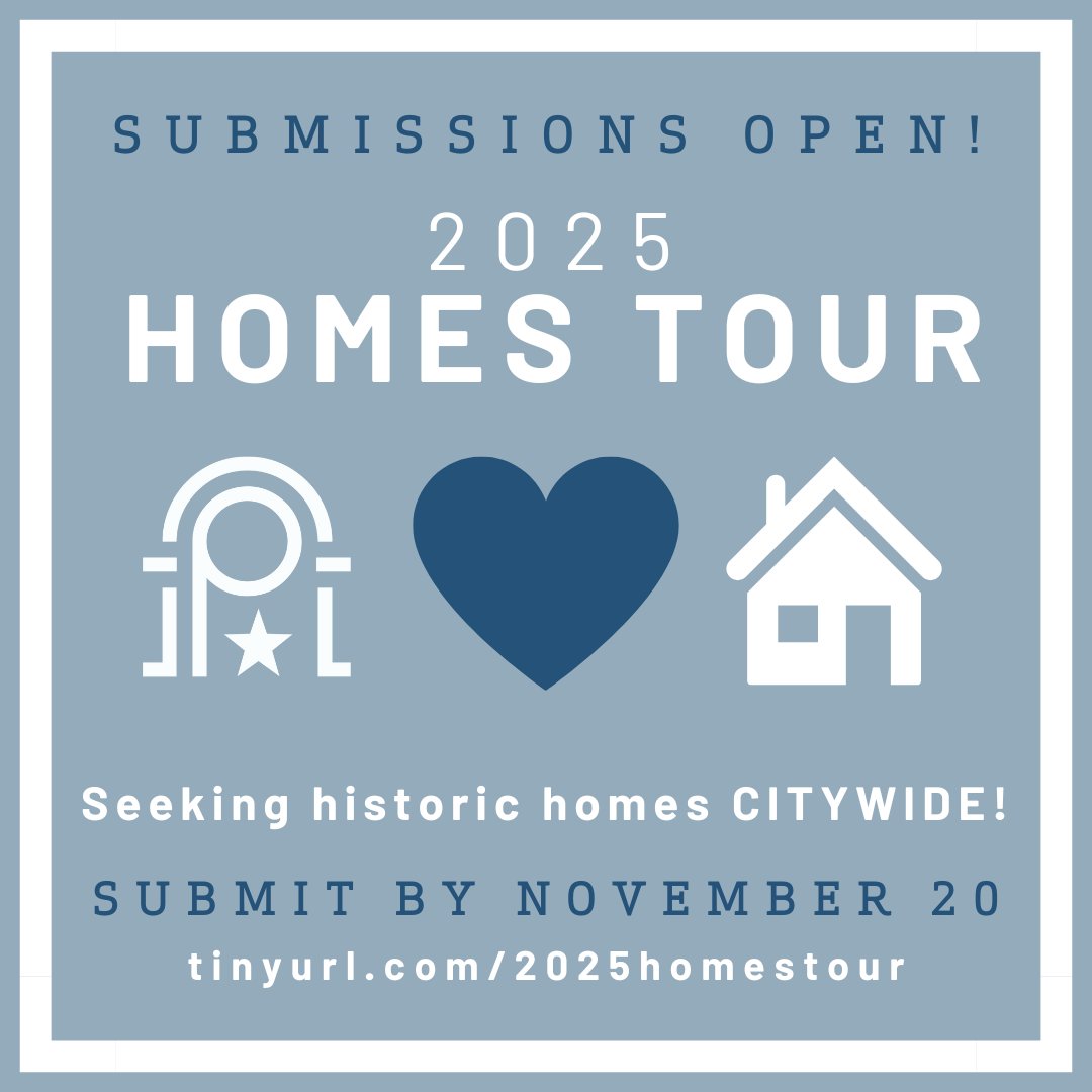 Preservation Austin is now accepting entries for our 2025 Homes Tour! ❤️🏠

We're looking for diverse homes across town that embody Austin's remarkable architectural heritage––from cozy to colossal and everything in between!

Apply by Nov. 20 at tinyurl.com/2025homestour