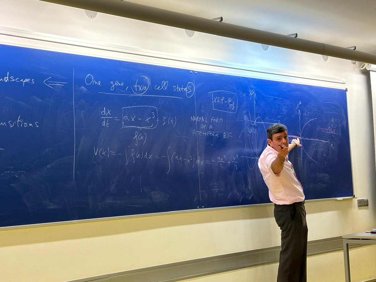 AMartinezArias's tweet image. Always a pleasure to teach #SystemsBio with @jgojalvo @UPFbiomed For the last week #CellFate assignments: experiments, models and theory