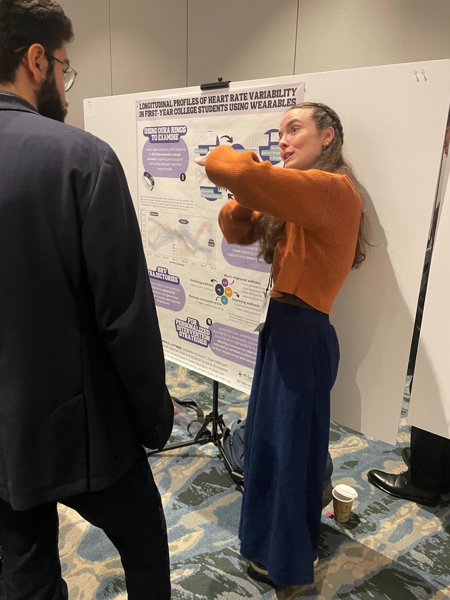 Colleague came up to me at the end of the #BSN2024 poster session and said they took a great candid. The “great candid”: