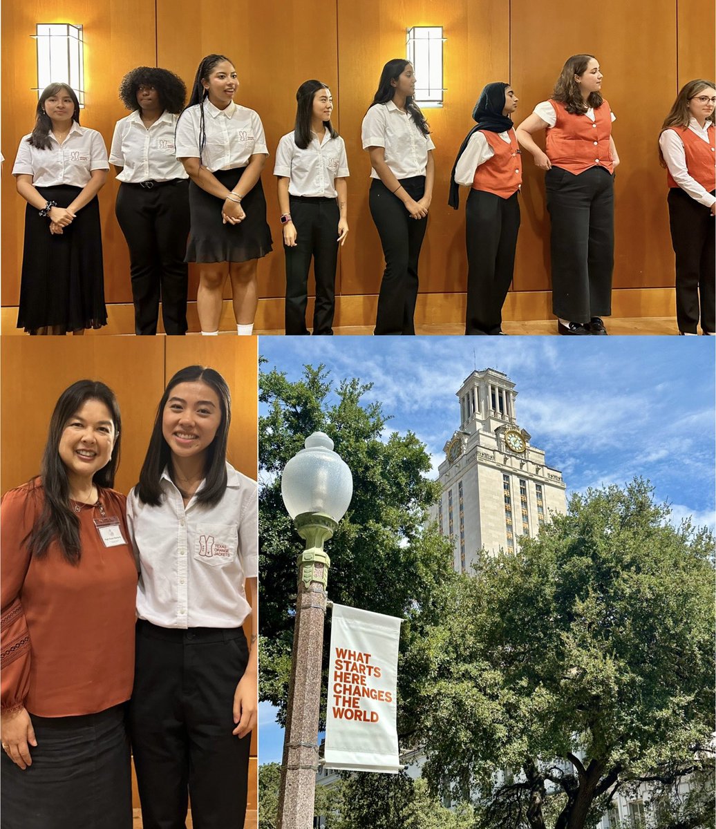 I was invited to the Texas Orange Jackets Professor Tea by one of my students. Founded in 1923, it is the one of the oldest student service organizations at UT. I am very proud of Sabrina for her dedication to leadership, scholarship, and community. <a href="/UTeachLA/">UTeach-Liberal Arts</a> <a href="/BeALonghorn/">The University of Texas at Austin Admissions</a>