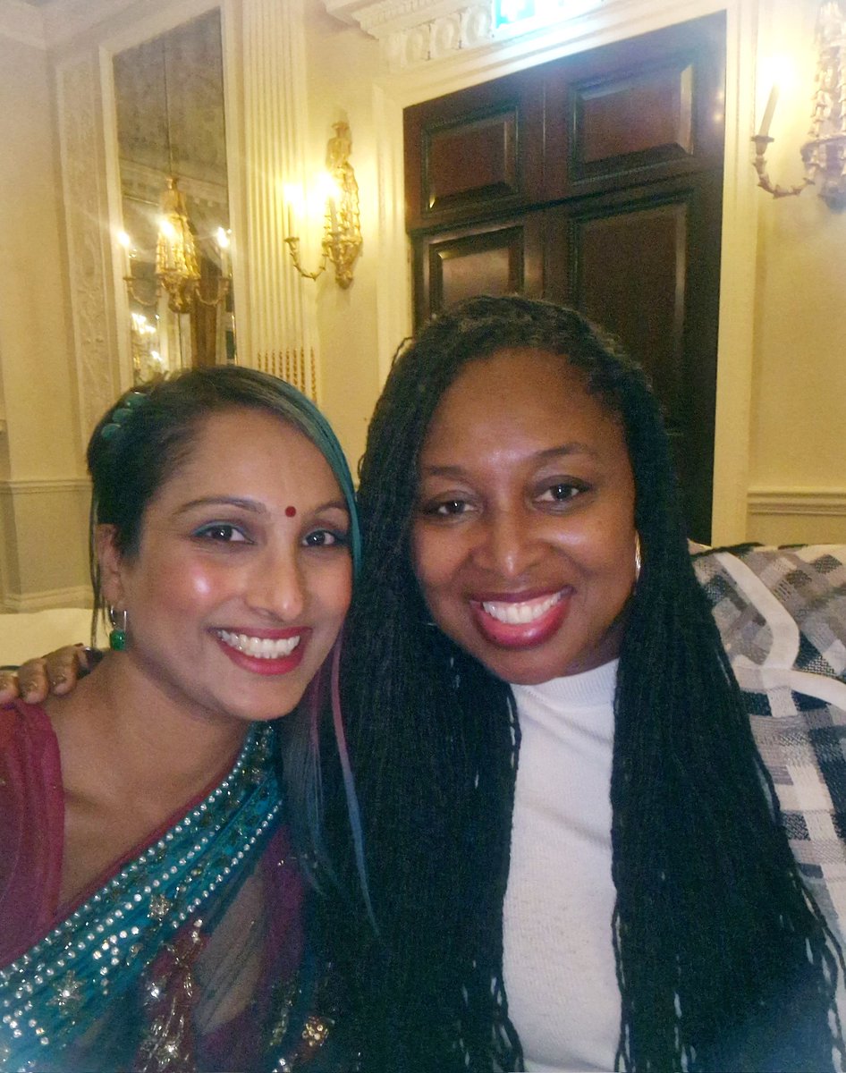 20 years ago, I interviewed <a href="/DawnButlerBrent/">Dawn Butler ✊🏾💙</a> in Alperton at a youth event, aged just 14. That interview won a journalism competition, gaining me work experience at the <a href="/thetimes/">The Times and The Sunday Times</a>. Today I met her at a Diwali party hosted by <a href="/bagsofethics/">BagsofEthicsTM</a> and the <a href="/BFC/">BFC</a> and finally got to thank her.