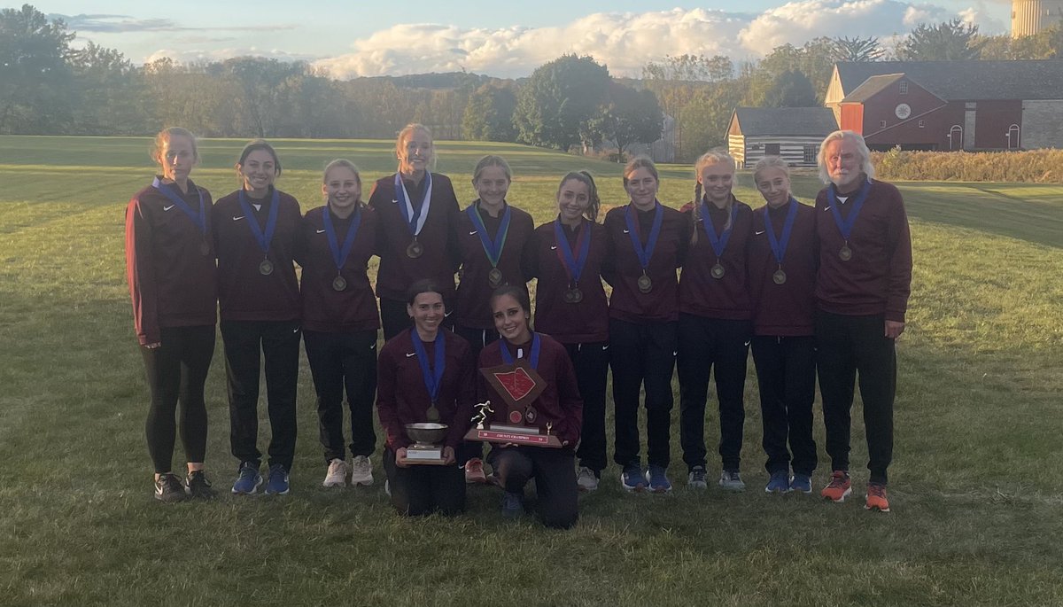 Congrats to our Girls XC team as they won the BCIAA XC CHAMPIONSHIP!