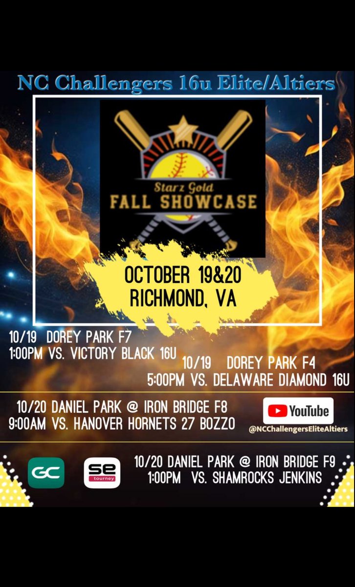 I am excited to be back on the field this weekend with my girls in Richmond, VA! @ncc16elite <a href="/LRSoftball/">Lenoir-Rhyne Softball</a> <a href="/HollarShena/">Shena Hollar</a> <a href="/CoachJDeitz/">Jason Deitz</a> <a href="/ESUSoftball/">Jaime Wohlbach</a> <a href="/caldwell_cobras/">Caldwell CC  Softball</a> <a href="/MHU_Softball/">Mars Hill Softball</a> <a href="/ksportsagencysb/">Kei Sports Agency 🥎</a> <a href="/CoastRecruits/">Coast 2 Coast Recruits</a> <a href="/UWAA_United/">United Women’s Athletic Association</a> <a href="/AScholarsBrand/">Athletic Scholars Brand Inc.</a> <a href="/TopPreps/">TOP PREPS - Free Sports News, Videos & Information</a>