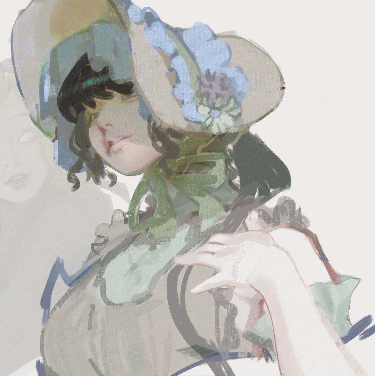 amreioart's tweet image. reincarnated as the villainess&apos;s crony