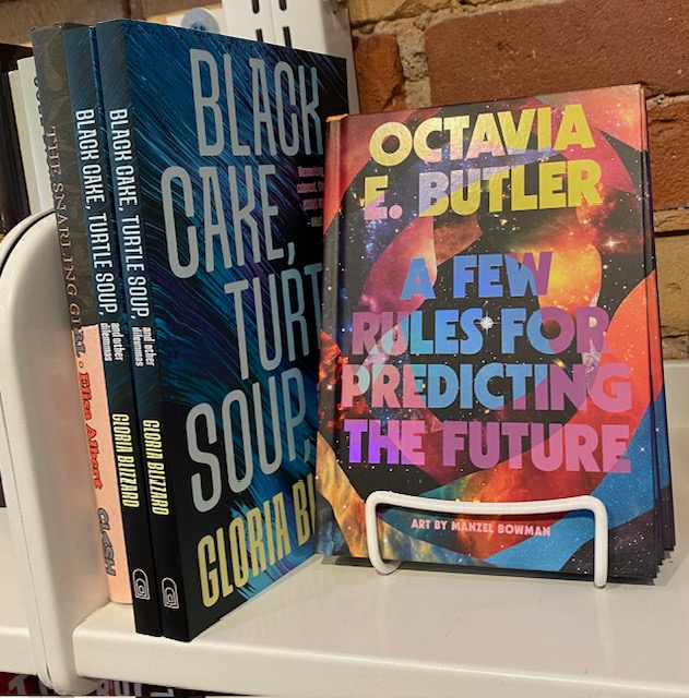 Gloria Blizzard|Writer (@gloriablizzard) on Twitter photo Spotted! Black Cake, Turtle Soup, and Other Dilemmas published by <a href="/dundurnpress/">Dundurn Press</a> tucked in next to #OctaviaButler <a href="/typebooks/">Type Books</a> #essaycollections #creative #nonfiction Spotted! Black Cake, Turtle Soup, and Other Dilemmas published by <a href="/dundurnpress/">Dundurn Press</a> tucked in next to #OctaviaButler <a href="/typebooks/">Type Books</a> #essaycollections #creative #nonfiction