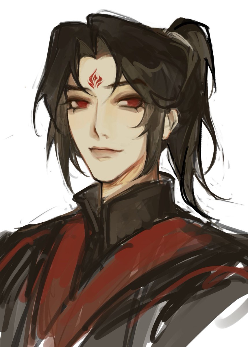 cunty bottom eyelash donghua binghe wip 😩