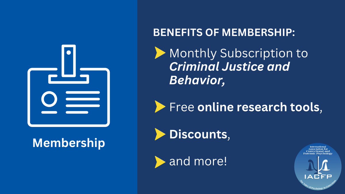 Become an IACFP member to gain access to a library of exclusive resources and a networking community of professionals! Signing up through our new Membership Portal is quick and easy: bit.ly/3YBQ2Km