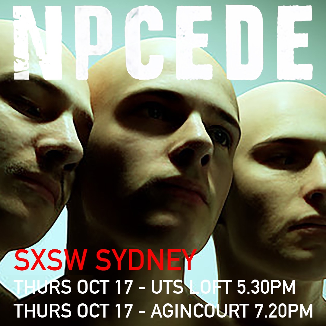 ChapterMusic's tweet image. If you’re at SXSW Sydney this week come find us, we’ll be following Npcede around.  
linktr.ee/npcede