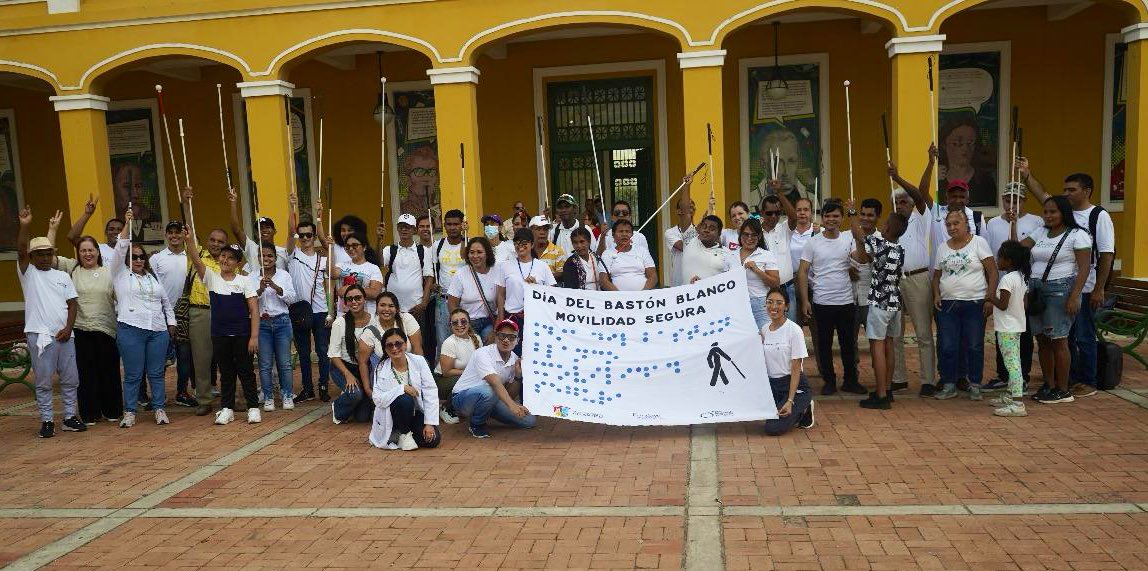 👩‍🦯‍➡️ Hoy conmemoramos el Día del Bastón Blanco, resaltando la importancia de la inclusión y visibilización de la población con discapacidad visual en el Atlántico. Este viernes, tendremos una caminata en la Plaza de la Paz junto a <a href="/Fundaveorg/">Fundave</a>, donde realizaremos actividades de