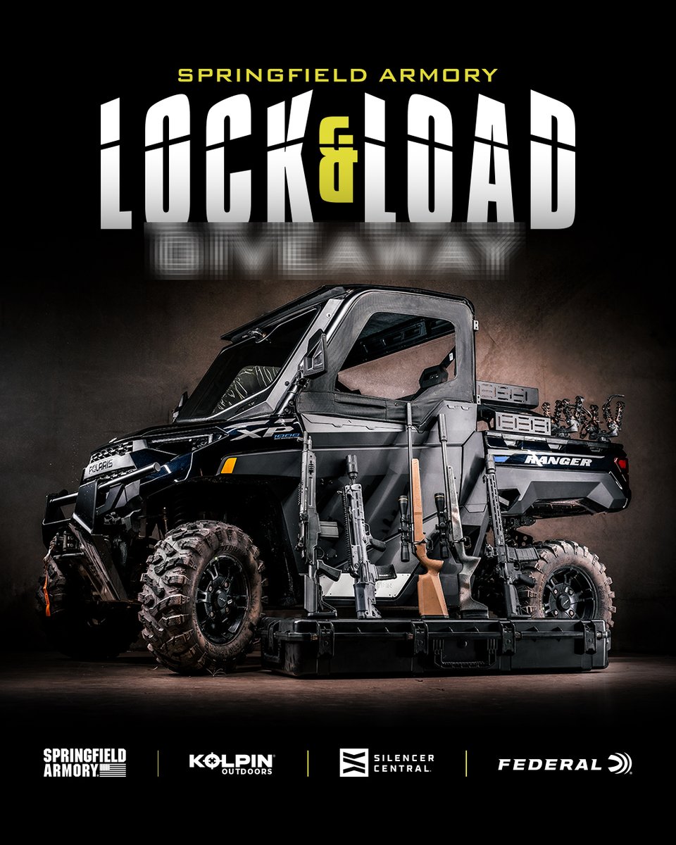 Silencercentral's tweet image. Time is running out to lock in $39K worth of top-tier gear from Springfield Armory! Don’t let this slip by—get your entry in before it’s too late! #SpringfieldArmory #LockAndLoad #ActFast&quot;