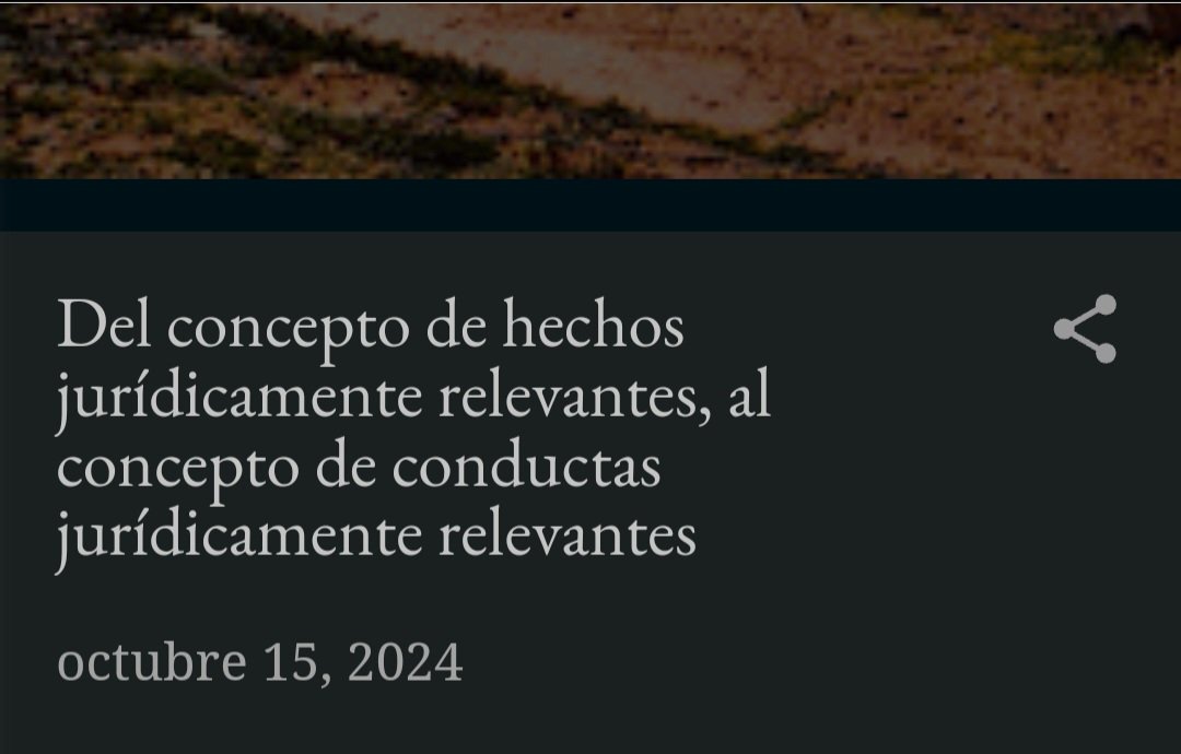 Del concepto de hechos jurídicamente relevantes, al concepto de conductas jurídicamente relevante ⬇️
kaminoashambhala.blogspot.com/2024/10/del-co…
