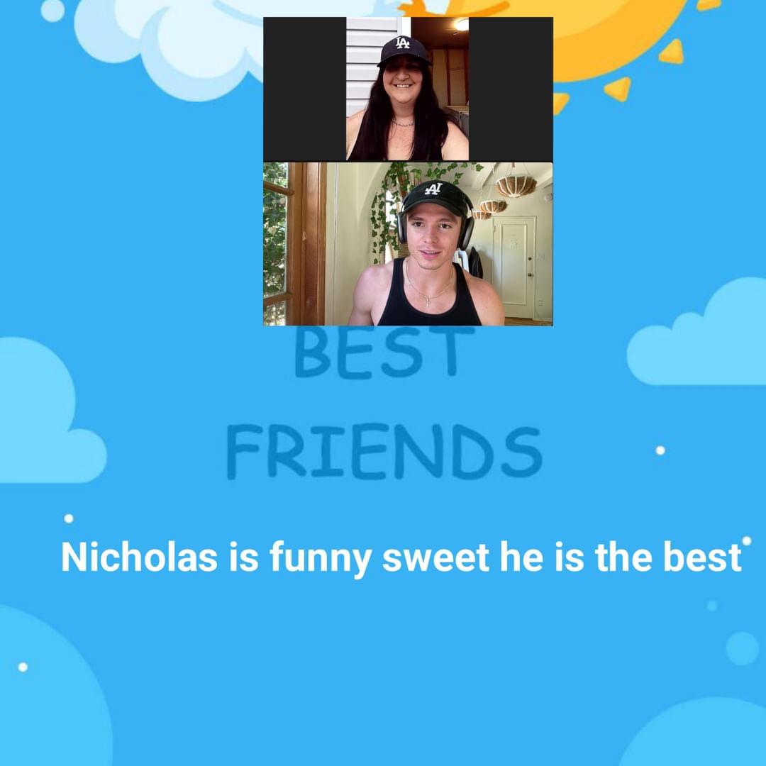 Does this pic look familiar oh right this my pic that I posted last year when Nick took this selfie how did you find it it was never on FB I only post it on X only once