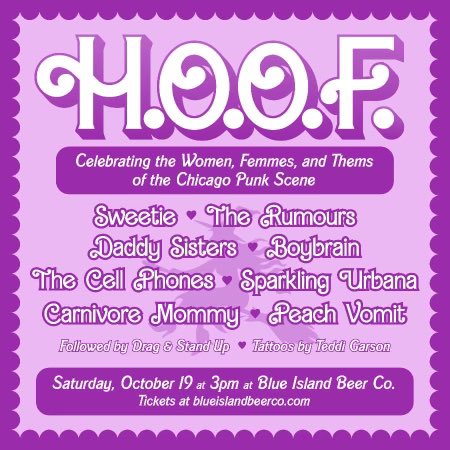 boybraintheband's tweet photo. Psyched to wear costumes! 😎. 
Come see us at H.O.O.F. aka Hands Off Our Fest, Saturday, October 19th 2024 starting at 3:00 pm at Blue Island Brewery. Come see @boybraintheband , Sweetie, Daddy Sisters, The Cell Phones, Sparkling Urbana, Carnivore Mommy, and Peach Vomit! https://t.co/J7WE8ZlHRr