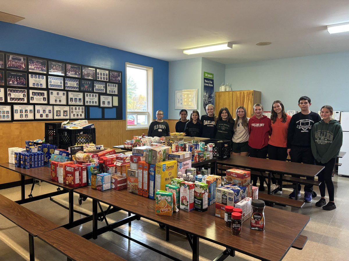 Thanks to everyone who donated to our food drive. It was a huge success 
<a href="/NLSchoolsCA/">NLSchools</a>