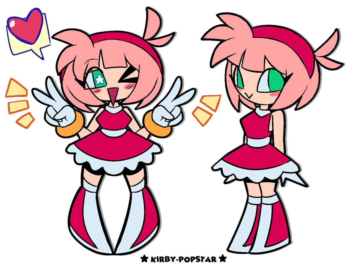 Human Amy rose!