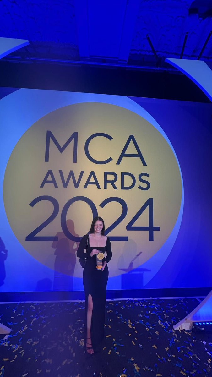 PwC_UK's tweet image. To round off the evening, Macy Greene wins 'Apprentice of the Year' at this year's #MCAAwards. Congratulations Macy, it's very well deserved #PwCProud #ConsultingExcellence