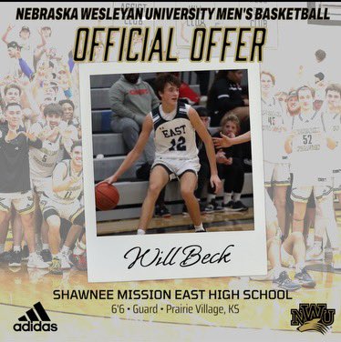 After a great visit, I’m excited to have received an offer to play at Nebraska Wesleyan University ! Thank you to <a href="/Wellmand21/">Dale Wellman</a> , <a href="/makrause12/">Mak Krause</a> and <a href="/_zachstevens/">Zach Stevens</a>