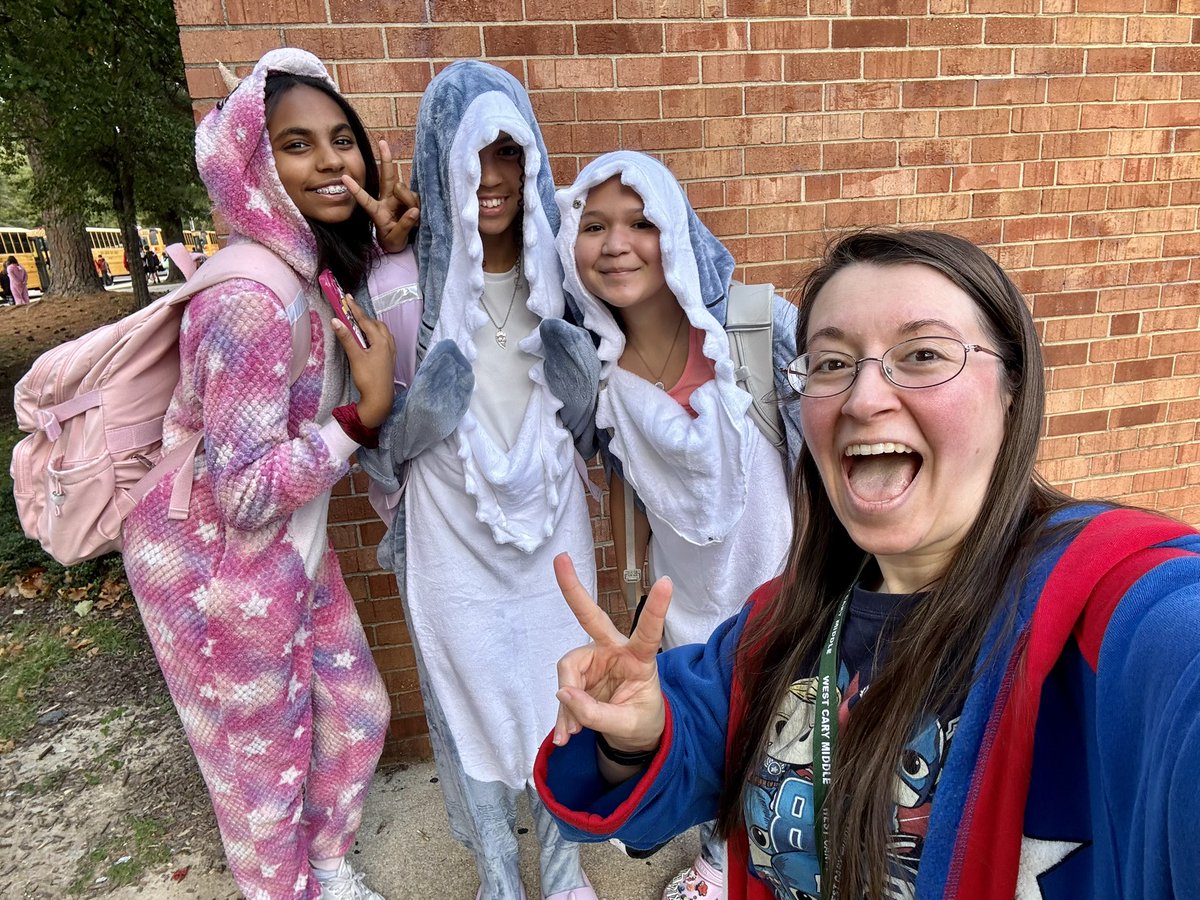 Ms. Roseberry Math (@roseberrymath) on Twitter photo Day 2 of <a href="/westcaryimps/">West Cary Imps</a> Bullying Awareness Spirit Week was “Wear your pajamas” day. So many ADORABLE outfits today! 😁 #BabyShark #DoDoDoDoDoDo Day 2 of <a href="/westcaryimps/">West Cary Imps</a> Bullying Awareness Spirit Week was “Wear your pajamas” day. So many ADORABLE outfits today! 😁 #BabyShark #DoDoDoDoDoDo