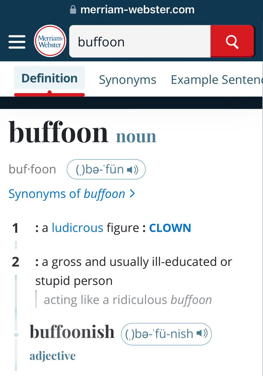 katzinjammers's tweet image. He’s a #buffoon either way you look at it.