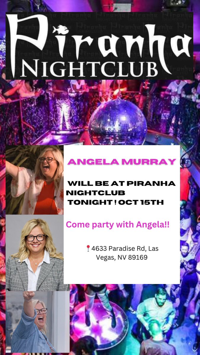 _leximurray_'s tweet photo. Come see my Mom tonight if you’re in Vegas!!💕 let’s have some fun✨ #bb26 #bigbrother #angelamurray #bb #bbangela #angelasangels #piranhanightclub @angelamurr33308 https://t.co/MLDlT4R2ZL
