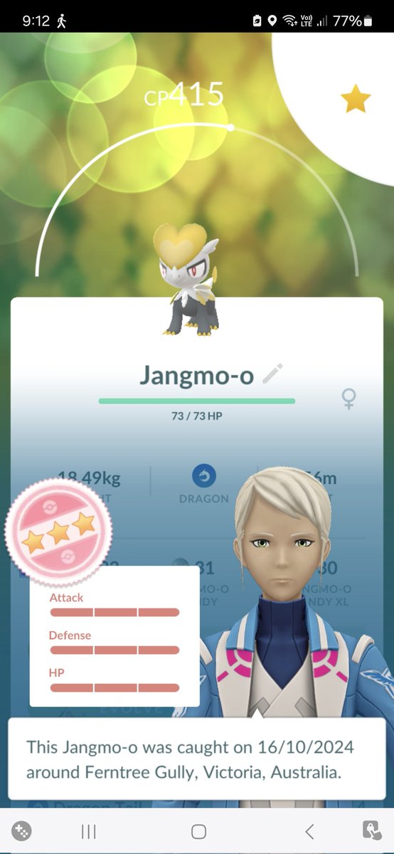 Hooks1975's tweet photo. Thank you, research breakthrough😊
@PokemonGoApp #Hundo #NeverAShundo 😥 https://t.co/iaHFxRnbH9
